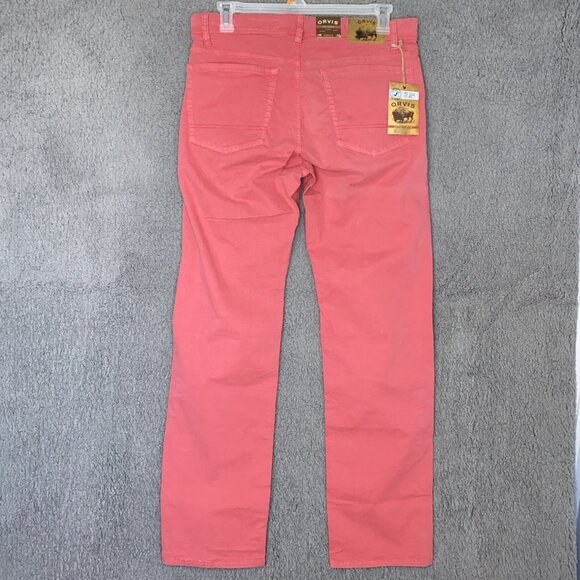 Orvis Five Pocket 1856 Twill Stretch Men's 36x34 Pants - Picture 2 of 12